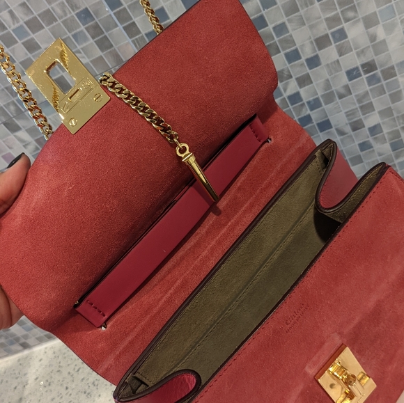 Chloe drew bag in pink. - Picture 5 of 7